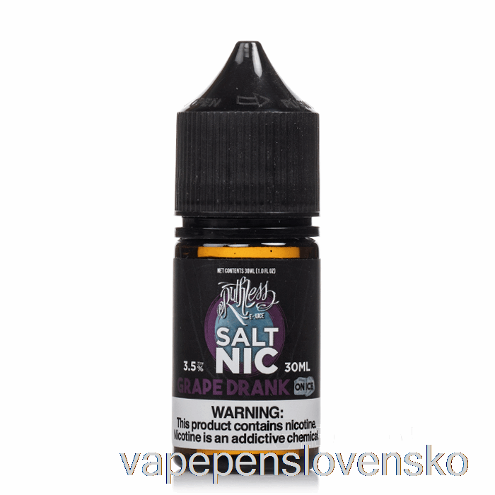 Hrozno Vypité Na ľade - Nemilosrdná Soľ - 30ml 10mg Vape Cigareta